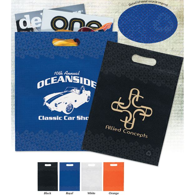 Die Cut Non Woven Custom Bags, Recycled, Recyclable