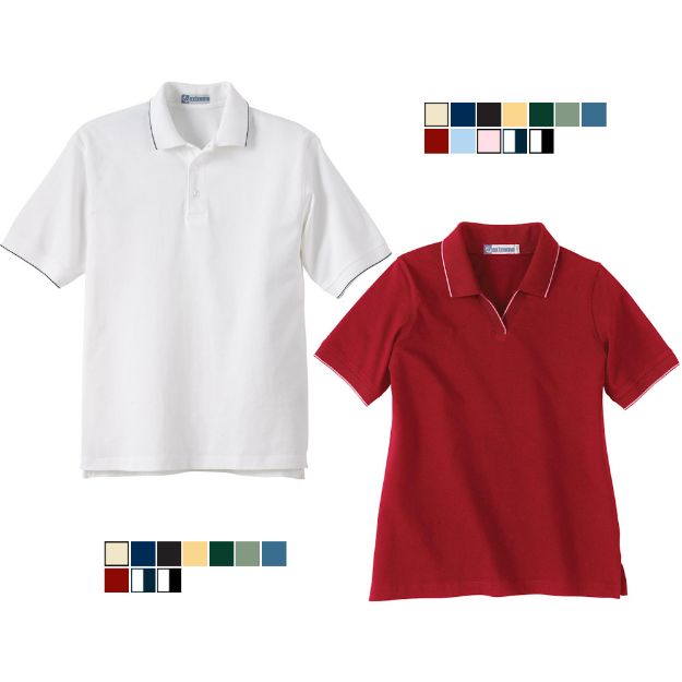 Jesey Custom Cotton Polo Shirts with Stripe