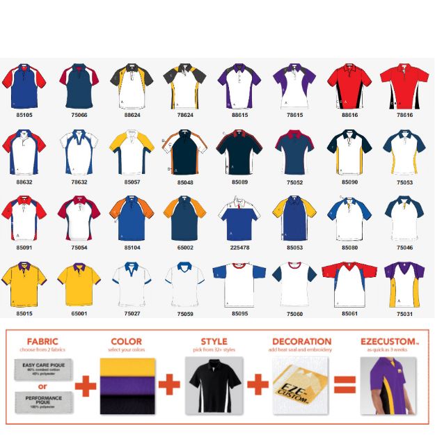 Design Your Own Custom Polo Shirt | Custom T Shirt | Domestically Made ...