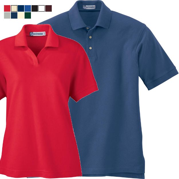 Custom Cotton Poly Blend Golf Polos