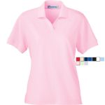 Custom Ladies or Womens Cotton Poly Custom Polo Shirts Ash City