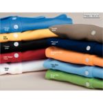 Grid Textured Pebble Beach Golf Polo Shirt Colors