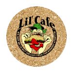 Promotional Round Corke Coasters with Full Color Logo