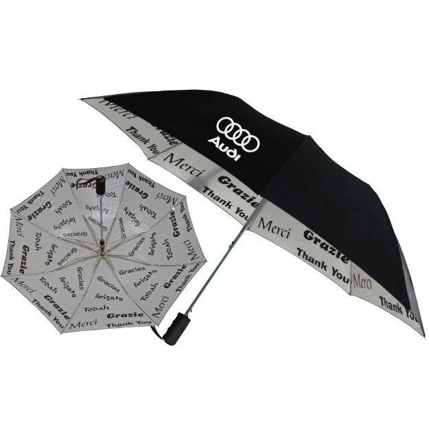 World of Thanks Promotional Umbrellas, Thank You Custom Umbrellas
