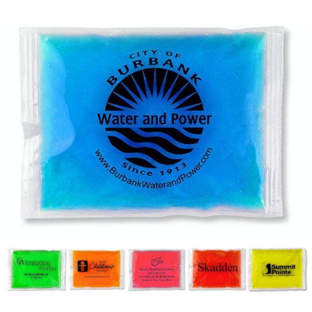 Custom Gel Ice Packs Hot and Cold Flexible.  Promotional Ice Pack.
