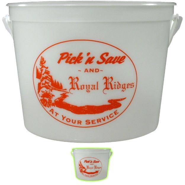 Custom Halloween Buckets Glow in the Dark, Promotional Pails and Buckets