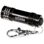 Black Micro Torch Mini Custom LED Keylight and Promtoional Flashlight