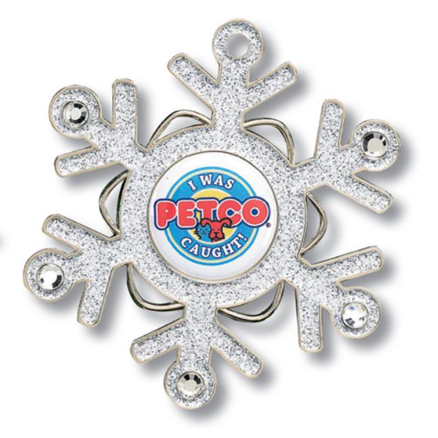 Full Color Snowflake Ornament, Custom Ornamnet  by Adco Marketing