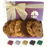 Executive Cookie Box Custom Imprinted, Promotional Cookie Boxes, Holiday Cookie Gifts