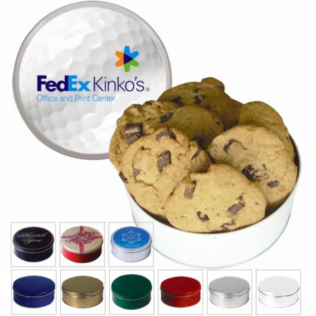 Custom Royal Cookie Tins, Promotional Cookie Tin, Logo