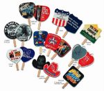 Custom Hand Fans and Promotional Fans in Stock Shapes