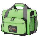 Lime custom cooler duffel bag