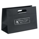 Olivia Boutique Laminate Shopper Bags in Paper by Adco Marketing
