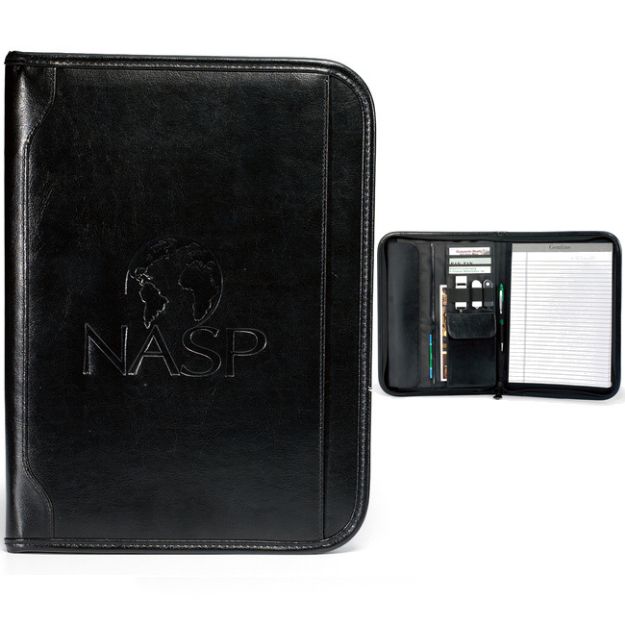 Vintage Leather E-Padfolio, Promotional iPad and Tablet Holder