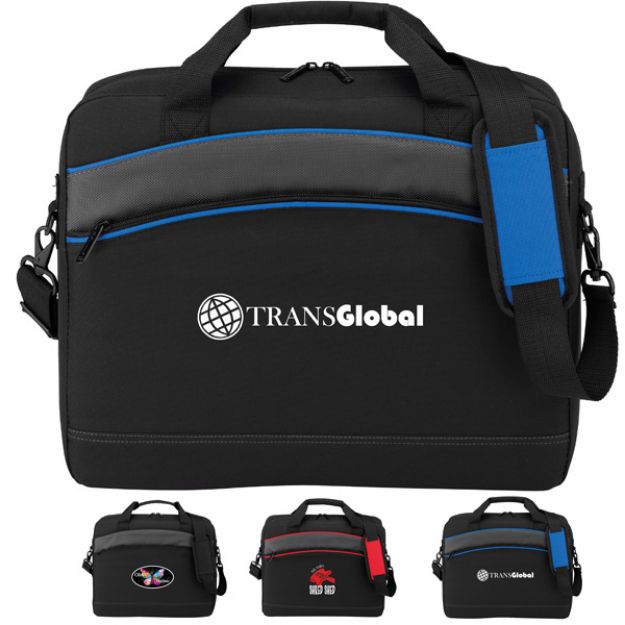 Slimline Computer Brief Bags, Promotional Computer Bags, Breifcase with Logo, TSA Friendly Bags