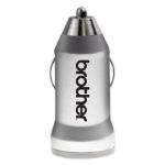 silver power adapter usb