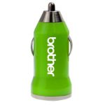 Lime green power adapter