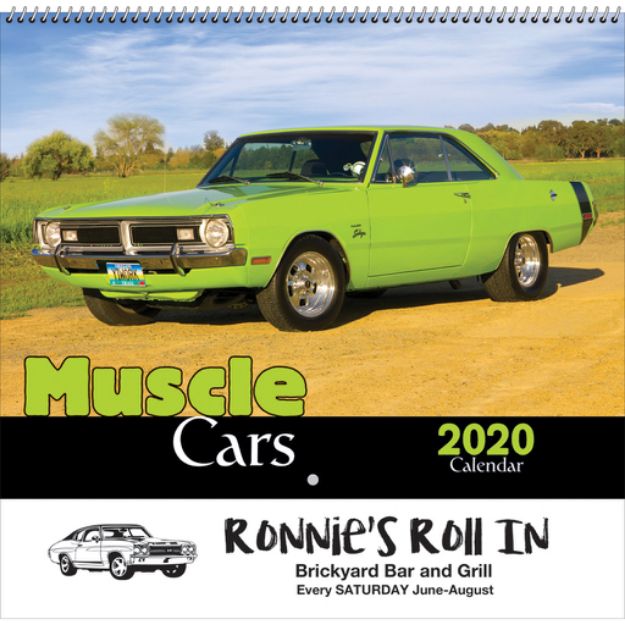 Muscle Cars Promotional Wall Calendar