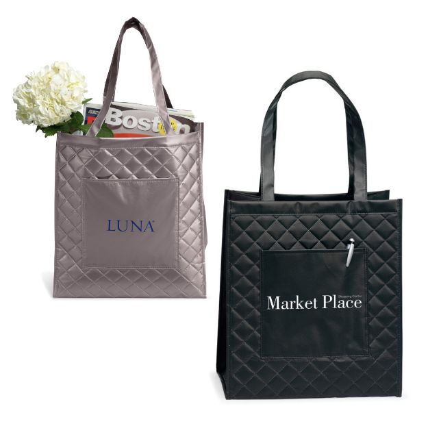 SoHo Shopper Quilted Tote Bag