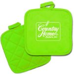 Kitchen Bright Promotional Pot Holder in Lime Green