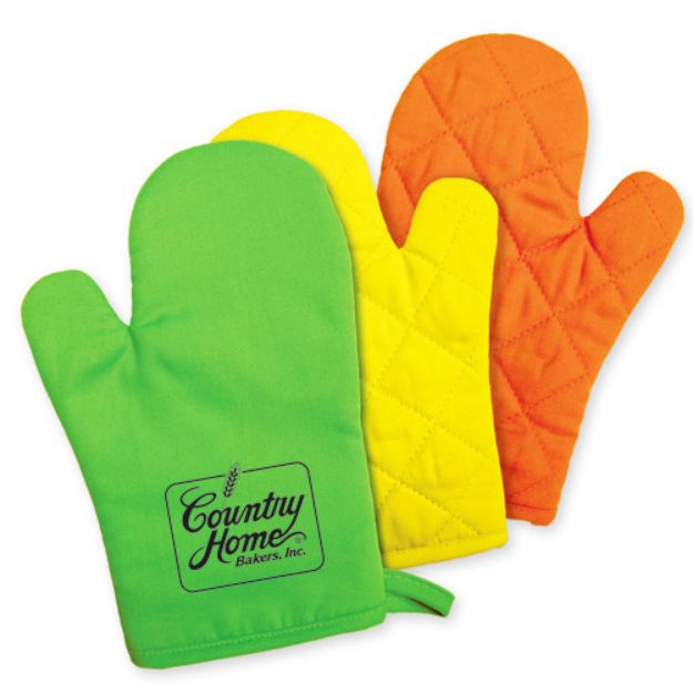 Kitchen Bright Promotional Oven Mitts