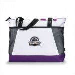 Venture Business Trade Show Tote Bags in Purple