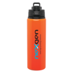 Neon Orange h2go Surge 28 oz