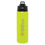 Neon Yellow  h2go Surge 28 oz Customized with your Logo by Adco Marketing