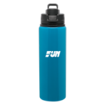 Neon Blue h2go Surge 28 oz Customized with your Logo by Adco Marketing