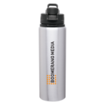 Silver h2go Surge 28 oz Customized with your Logo by Adco Marketing