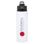 White  h2go Surge 28 oz Customized with your Logo by Adco Marketing