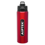Red h2go Surge 28 oz Customized with your Logo by Adco Marketing
