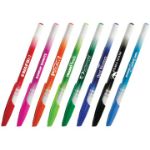 MaxGlide Bargain Stick Pens with Hybrid Gel Ink and Custom Imprint.  Promotional Stick Pens.