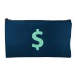 Picture of Laminated Nylon Zippered Bank Bags - 11 x 6