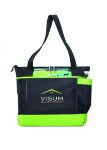 Lime Green Avenue Business Tote customized with your logo