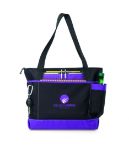 Purple Avenue Business Tote customized with your logo