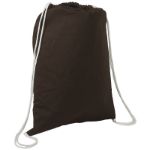 Brown Cotton String-A-Sling Eco Drawstring Backpack