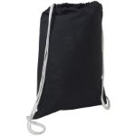 Navy Blue Cotton String-A-Sling Eco Drawstring Backpack