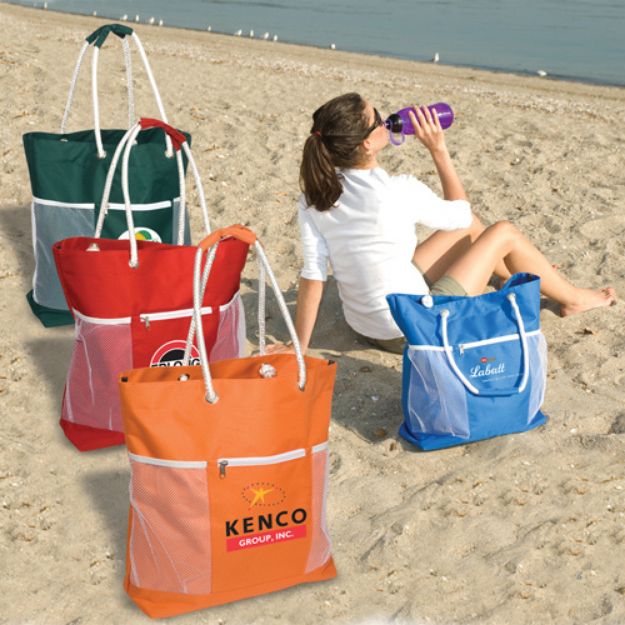 Seaside Tote Bag - Custom Beach Totes