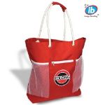 Red Seaside Tote Bag - Custom Beach Totes