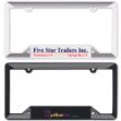 Molded Plastic License Plate Frames