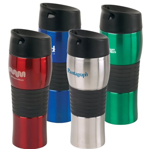 Java Vacuum Tumblers | 20 oz Custom Travel Mugs with No Leak Lid | Adco ...