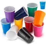 Custom Party Cups in Reusable Plasti Custom Imprinted with Your Logo