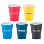Custom Party Cups in Reusable Plastic Logo