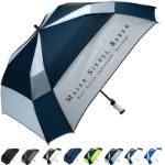 WindPro® Gellas® Vented Auto Open Square Golf Umbrella with custom imprint