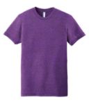 American Apparel Tri-Blend Short Sleeve Track Shirt - Unisex in Tri Orchid