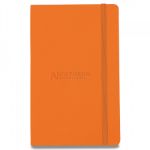 True orange moleskine large notebook