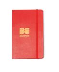 Custom red moleskine notebooks by Adco Marketing