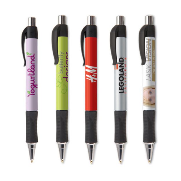 Full Color Vision Grip Pen, custom imprint Made in USA