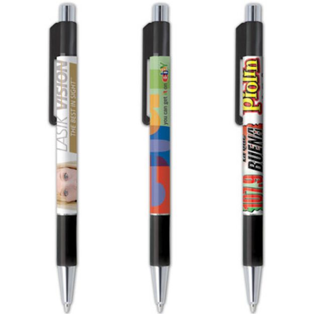 Full Color Colorama Grip Pen Made in USA